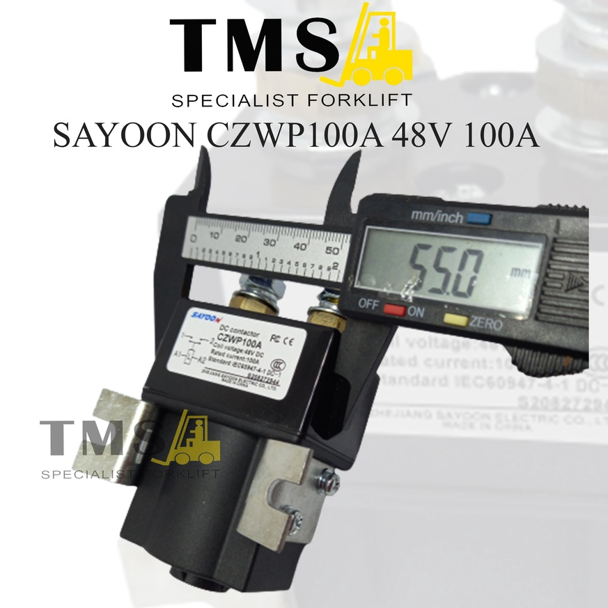 Sayoon Contactor SW80 P CZWP100A 48V 100A DC Contactor not Albright - Gambar 2