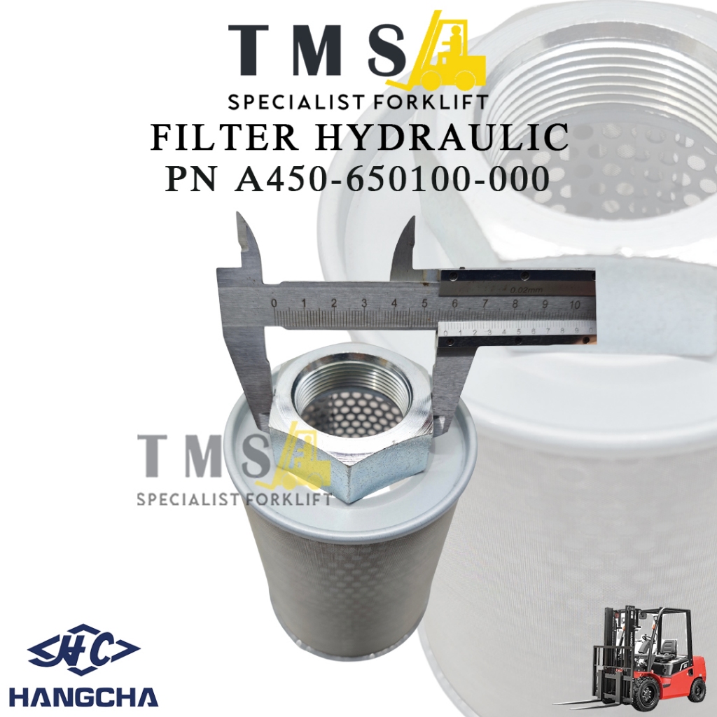 Filter Hydraulic Return Hangcha Part Number A450-650100-000 Forklift CPCD CPQD - Gambar 4