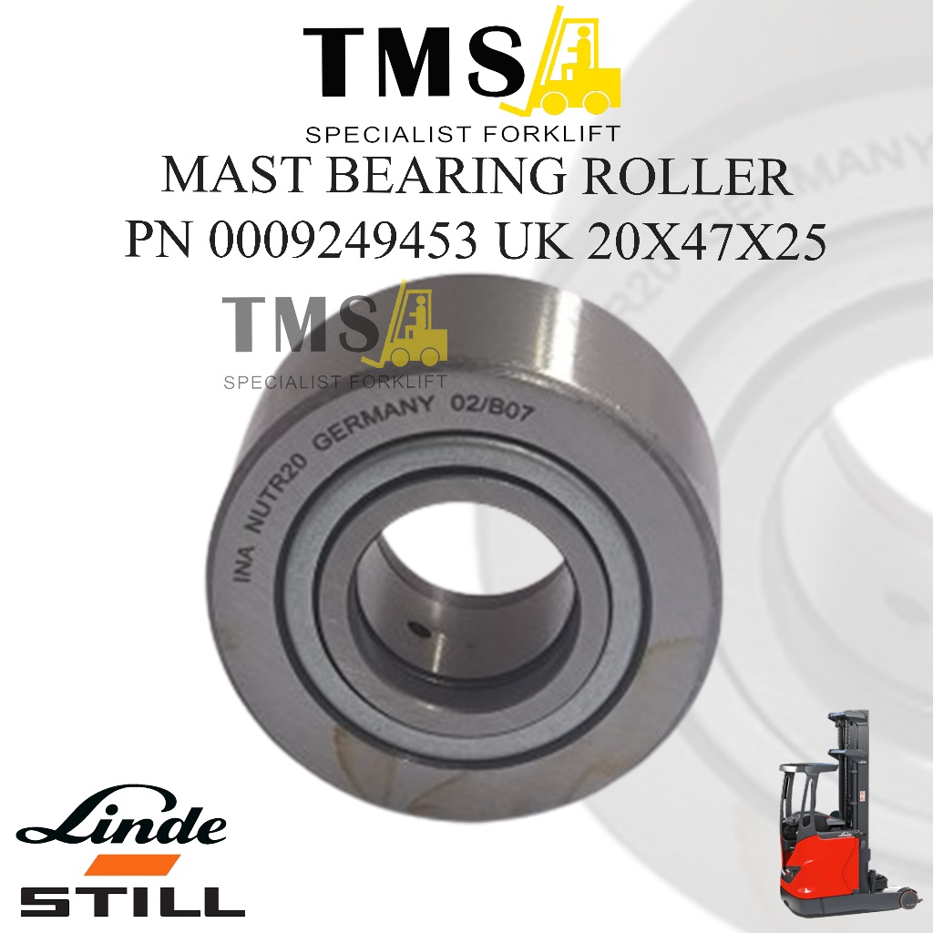 Mast Bearing Roller LINDE R16 0009249453 20X47X25 STILL ReachTruck