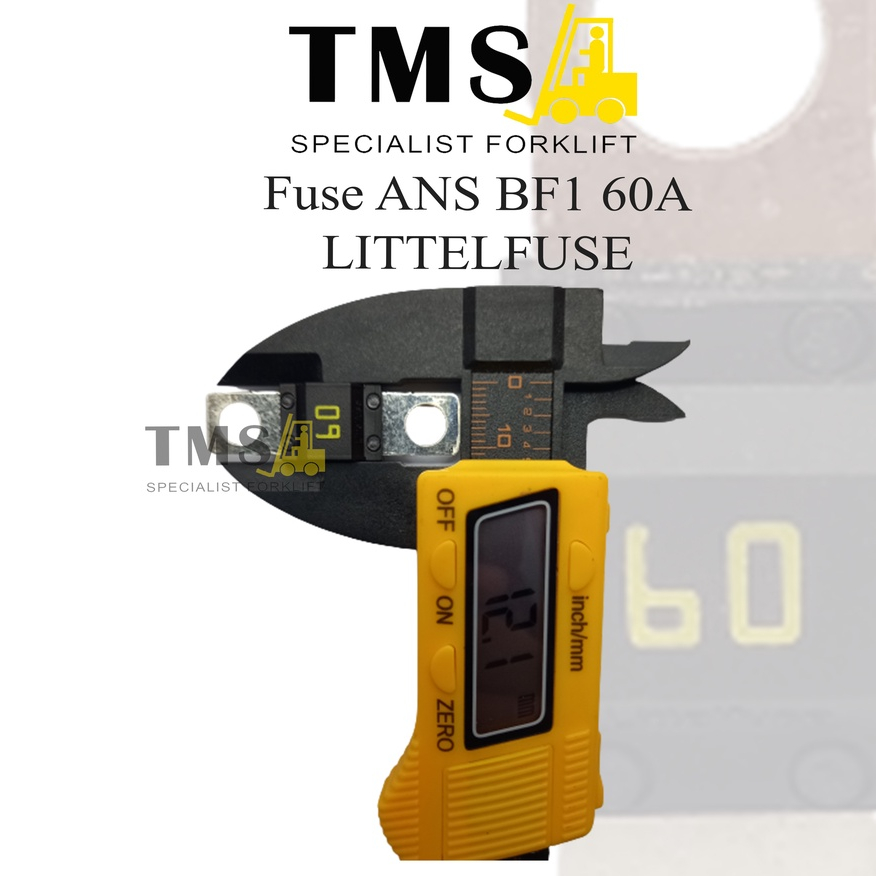 Fuse 60A Forklift BF1 32V LittelFuse Pallet Mover Eletric Little MIDI - Gambar 3