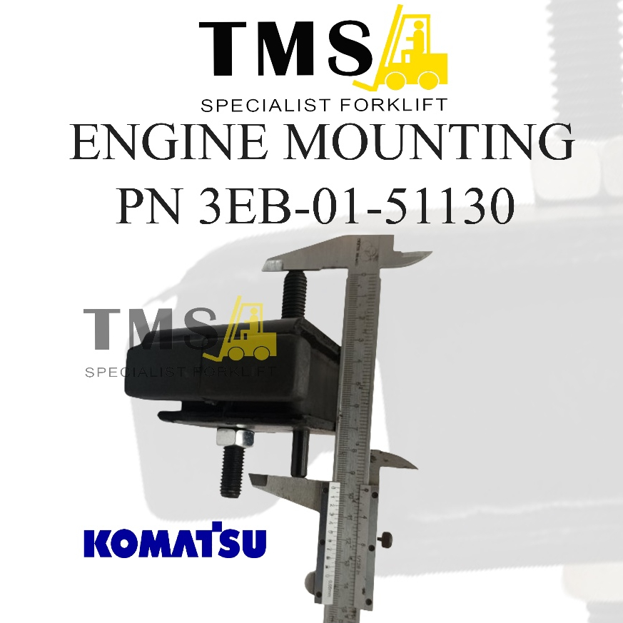 Engine Mounting Mount 3EB-01-51130 Komatsu Sparepart Forklift FD20-30 - Gambar 5