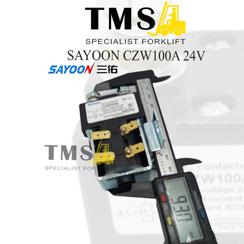 Kontaktor Sayoon SW80 CZW100A 100A 24V Contactor Not Albright ZJW CZW - Gambar 3