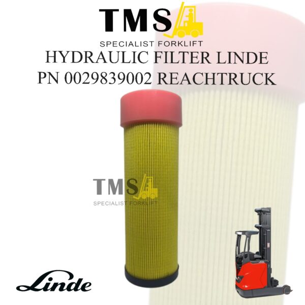 Filter Hydraulic LINDE Reachtruck R16 0029839002 Return Filter Forklift