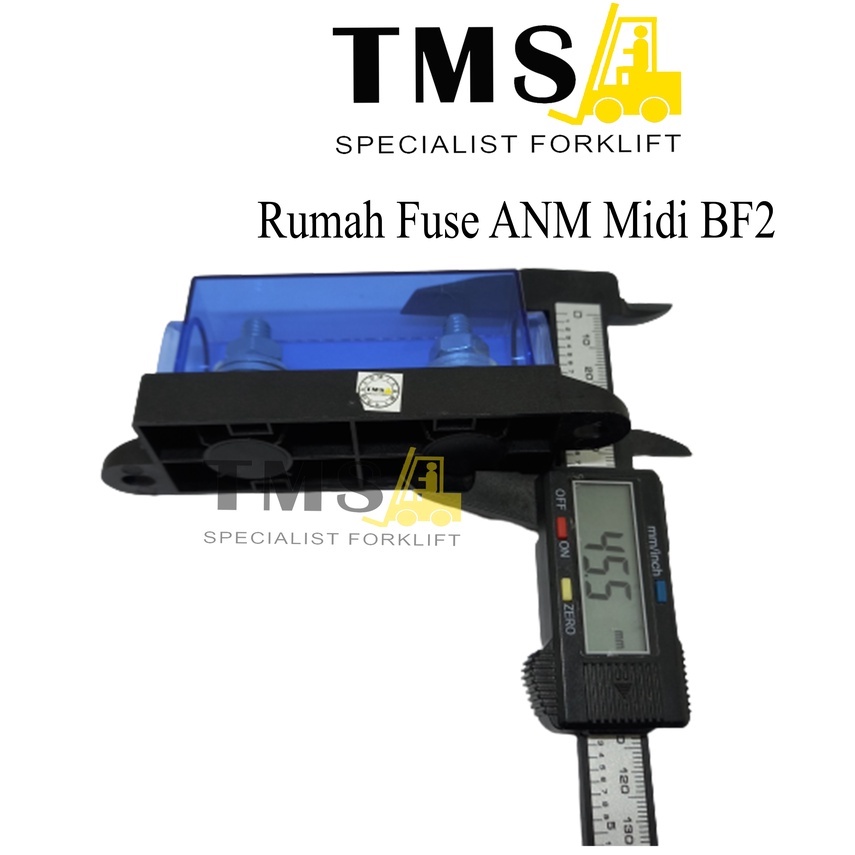 Rumah Fuse ANM Midi BF2 Fuse Holder For Forklift Hitam - Gambar 3