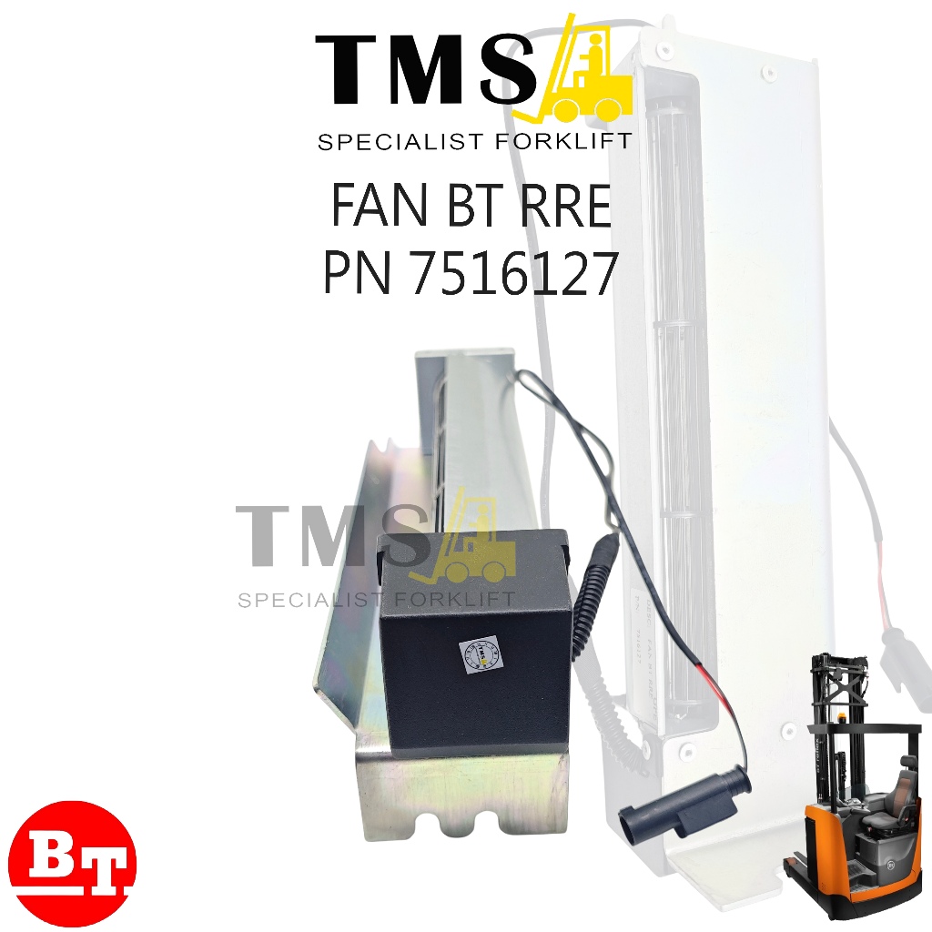 Fan BT RRE Part Number 7516127 Fan BT RRE Forklift Cooling Fan Spare Part - Gambar 4