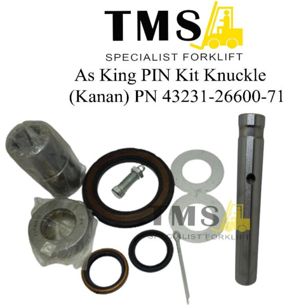As King PIN Kit Knuckle Forklift Toyota 8FD 20/25/30 PN 43231-26600-71 (KANAN)