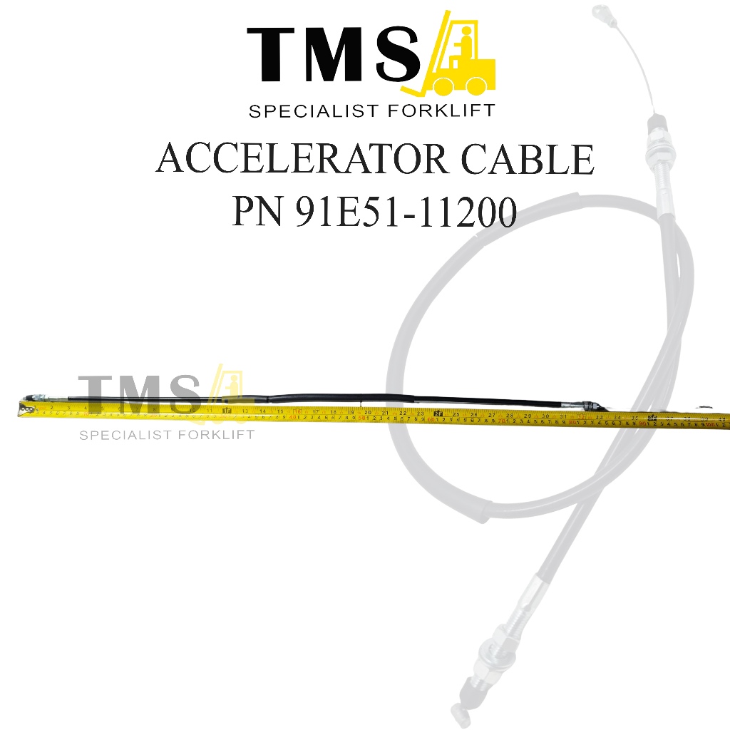 Accelerator Cable Part Number 91E51-11200 For Forklift - Gambar 5