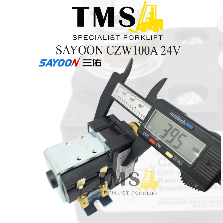 Kontaktor Sayoon SW80 CZW100A 100A 24V Contactor Not Albright ZJW CZW - Gambar 5