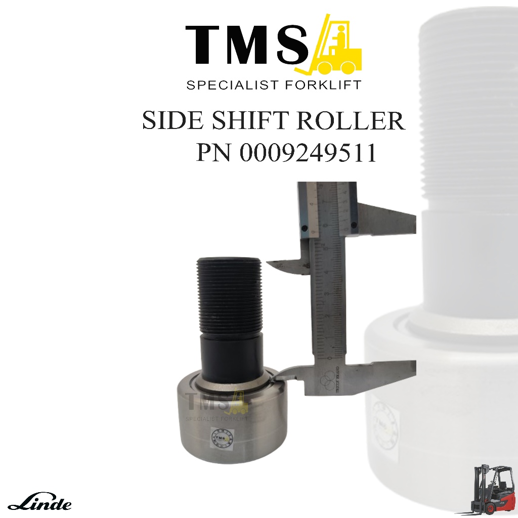 Side Shift Roller Forklift 0009249511 Cam Roller Bearings LINDE H25- H35 Forklift Counterbalance - Gambar 2