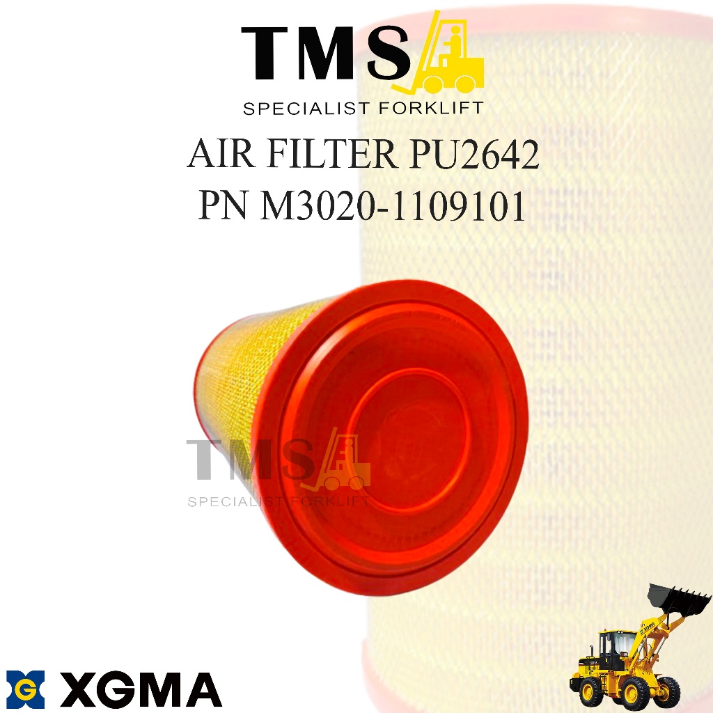 Air Filter JB/T9755-2-2014PU2642 XGMA 932/935 Excavator - Gambar 3