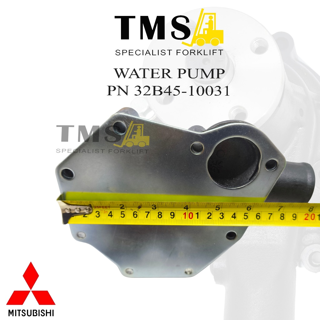 Water Pump Forklift S6S Engine Mitsubishi 32B45-10031 Pompa Air Forklift 32B4510031 - Gambar 2