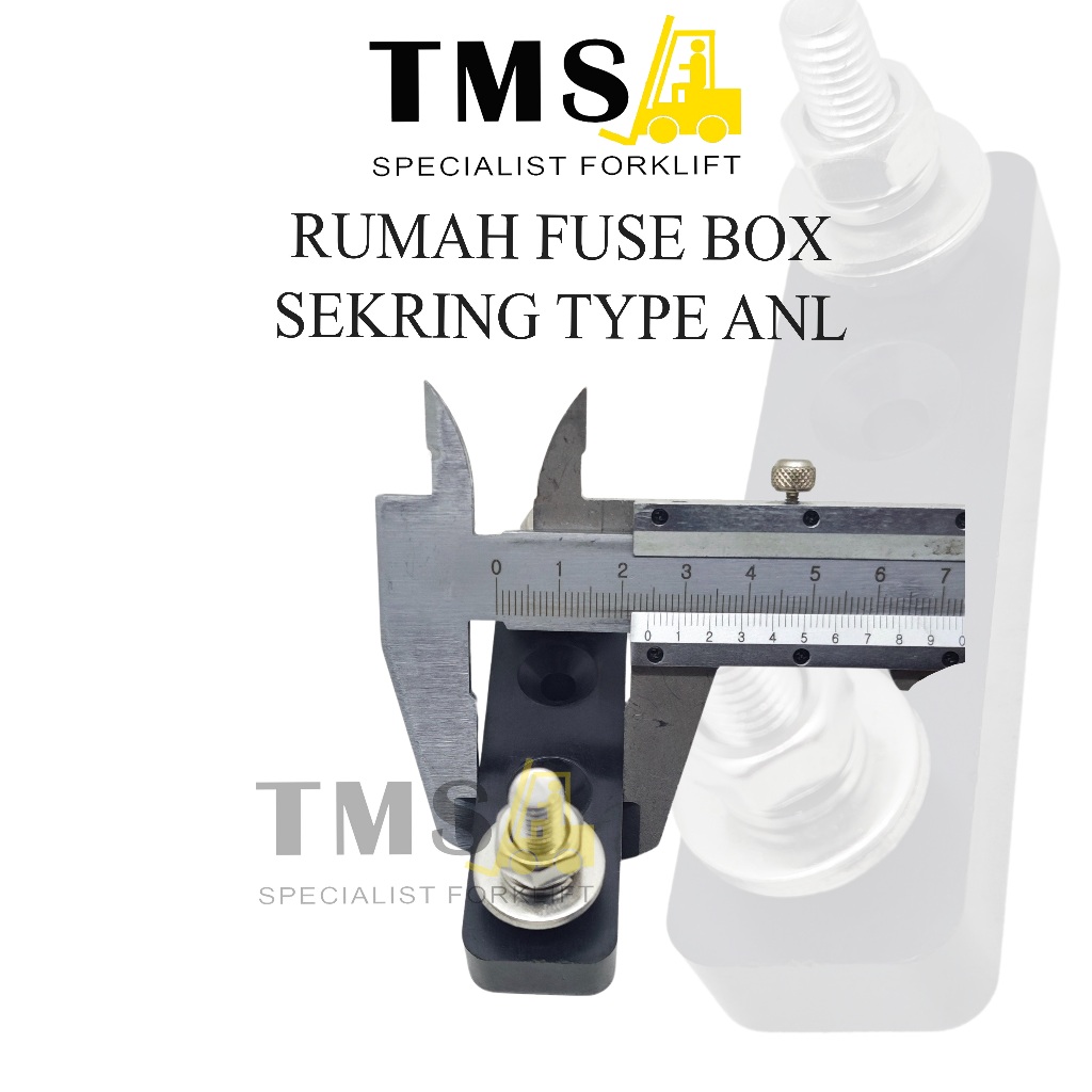 Rumah Fuse Box Black Sekring Type ANL Forklift Electric - Gambar 4