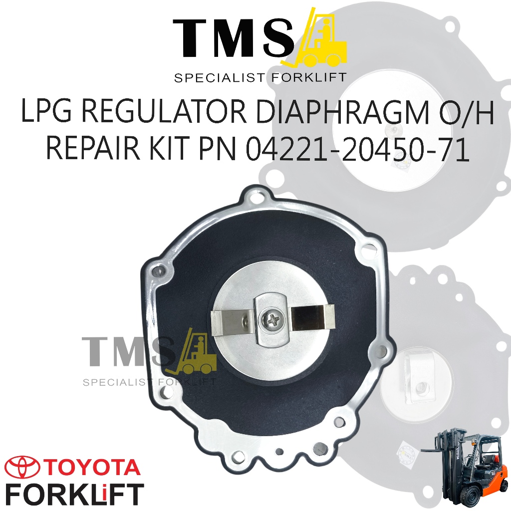 Part Number 04221-20450-71 Diaphragm O/H Kit Toyota Kit Membran LPG Forklift 4Y 8FG FGZN - Gambar 2