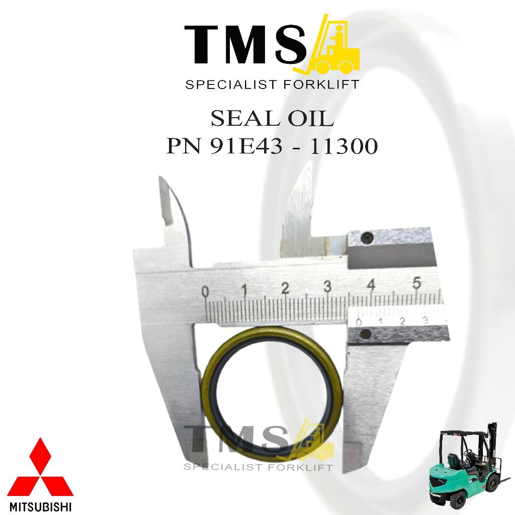Seal Oil 91E43-11300 Mistubishi Forklift FD20 FD25 2 Ton 30x37x4 Oli Seal Forklift 91E4311300 - Gambar 5