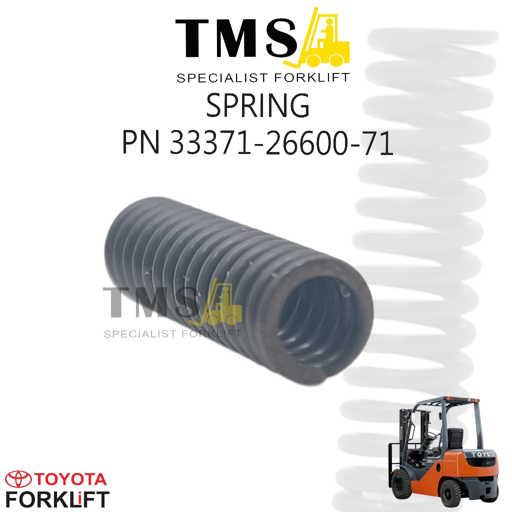 Part Number 33371-26600-71 SPRING TOYOTA FORKLIFT TRANSMISSION 8FD 8FG SERIES - Gambar 2