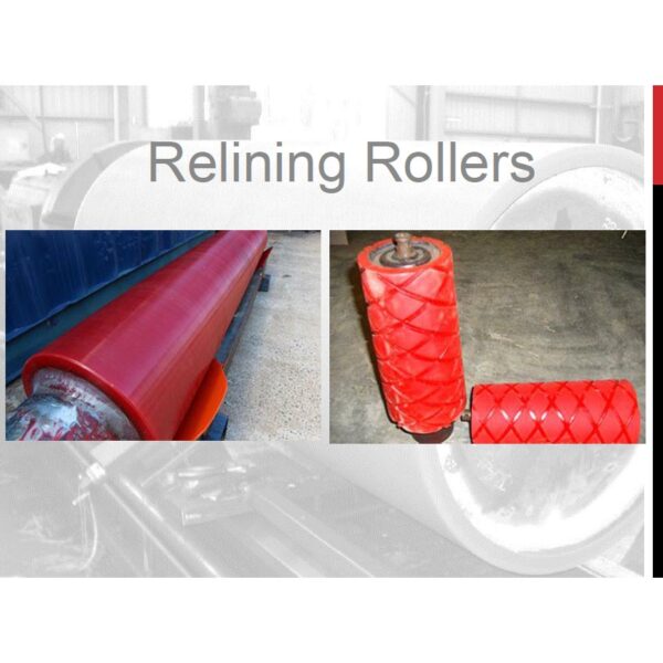 Relining Roda Forklift Costom Bahan Polyurethane segala ukuran