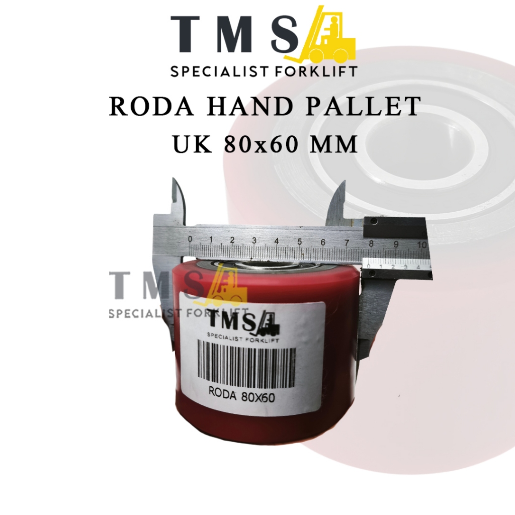 Roda Hand Pallet 80x60 Load Wheel Heavy Duty - Gambar 4
