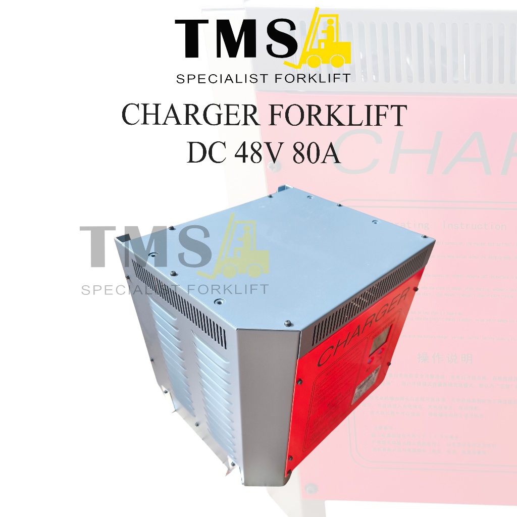 Charger Forklift Lead ACID 380V 3 Phase 48V 80A Forklift Electrical Battery - Gambar 2