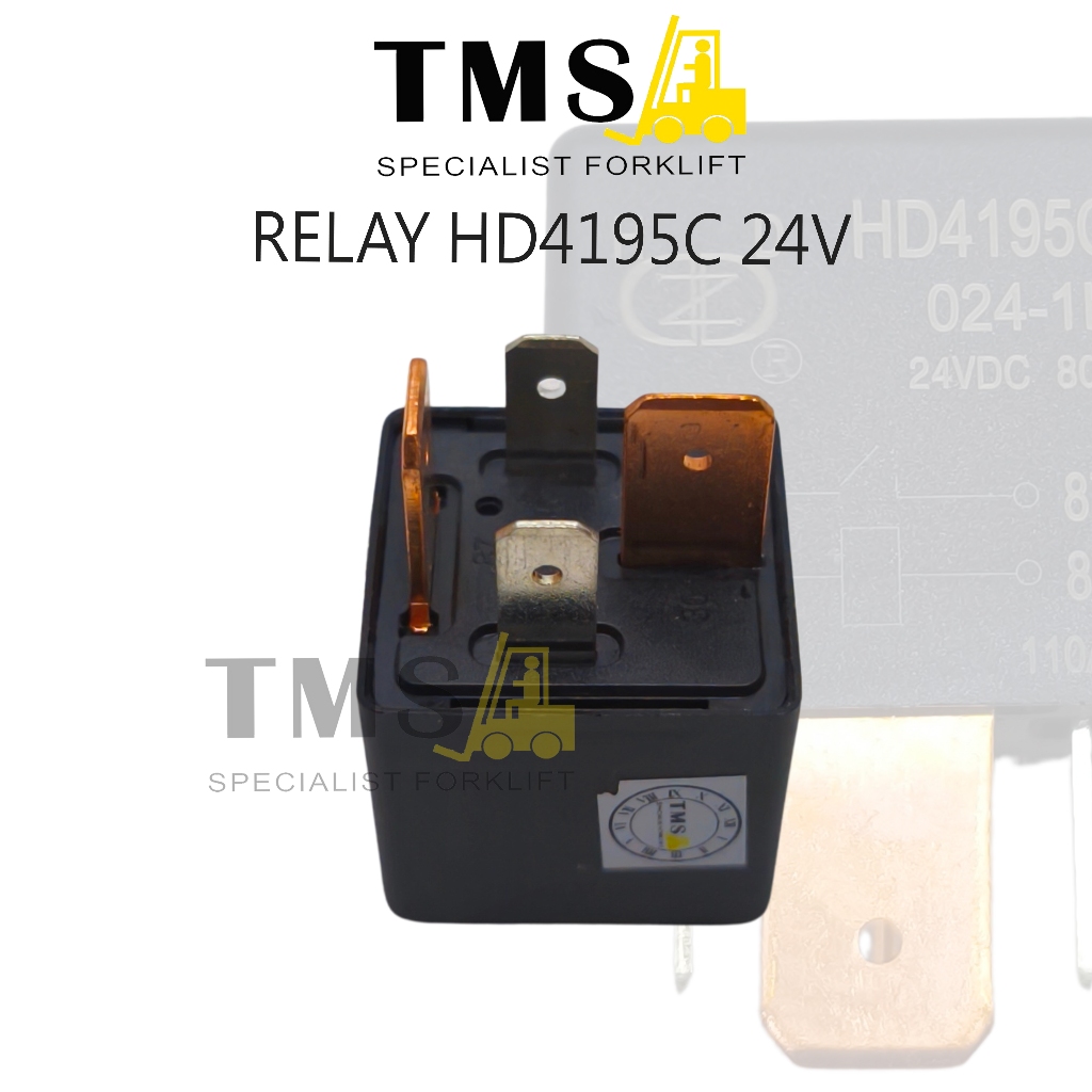 Relay HD4195C 24V DC Forklift | Relay 24 Volt 80 Amper Starter Lampu Forklift - Gambar 3