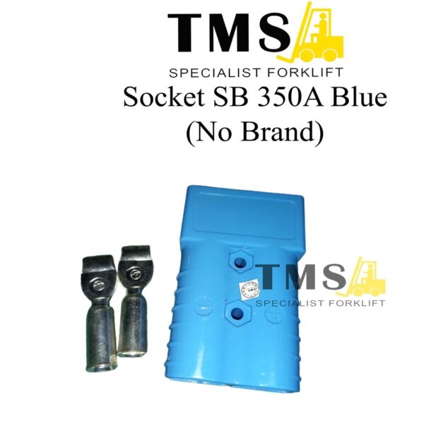 Socket Battery SB 350A BLUE 600V DC For Forklift Connector