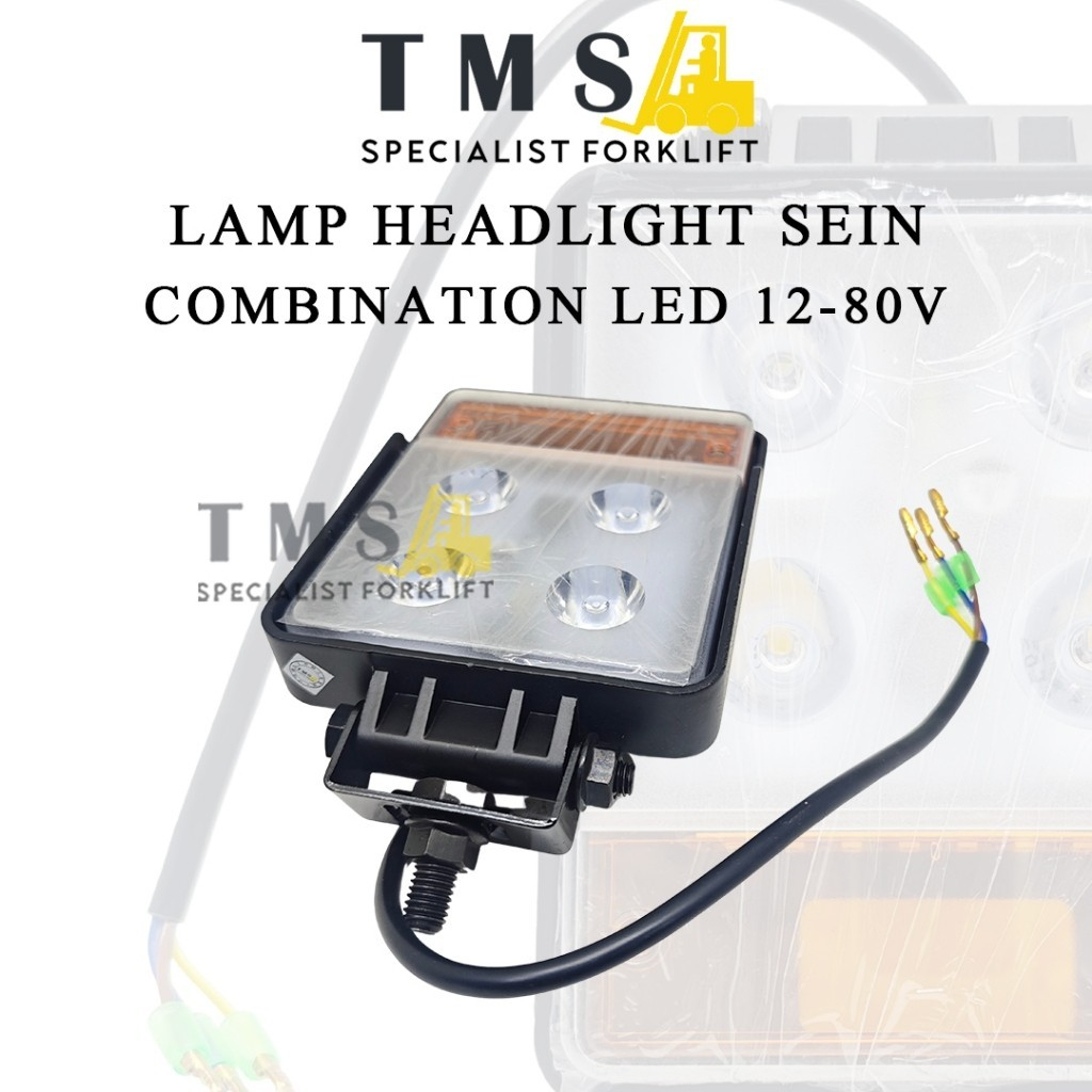Lampu Headlight Sein Forklift LED 12-80V Combination Turn Light Forklift - Gambar 3