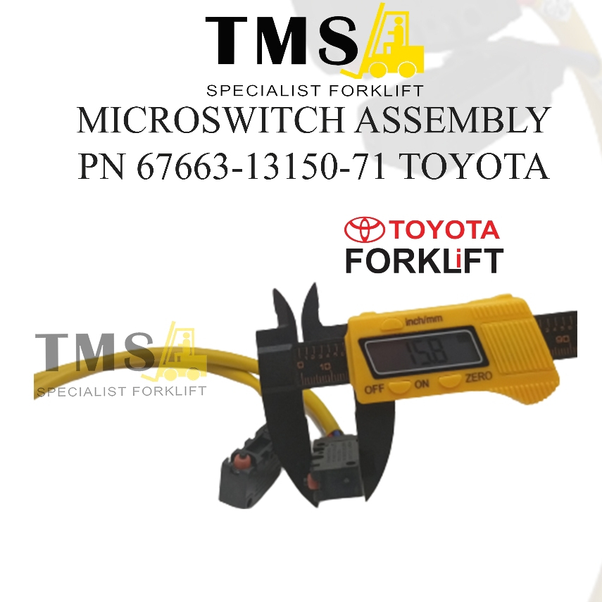 Microswitch 67663-13150-71 Micro Switch Assembly 7FB10-30 8FBR10-30 - Gambar 3