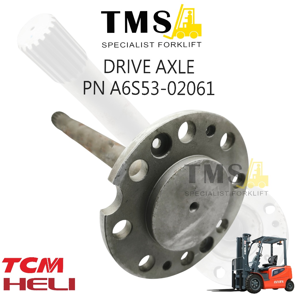 Drive Axle Forklift Part Number A6S53-02061 Heavy Duty – As Roda Gardan Forklift TCM / HELI - Gambar 2