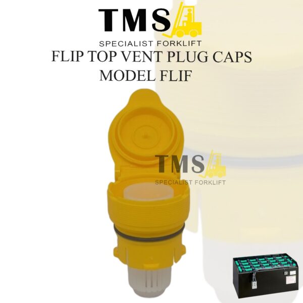 Tutup Baterai Forklift Flip Top Vent Plug Caps Model Flip