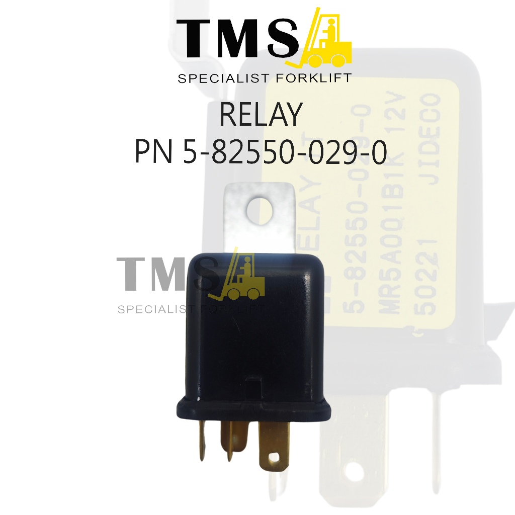 Relay 12V 5 Pin JIDECO MR5A001B1K Part Number 5-82550-029-0 Forklift - Gambar 3