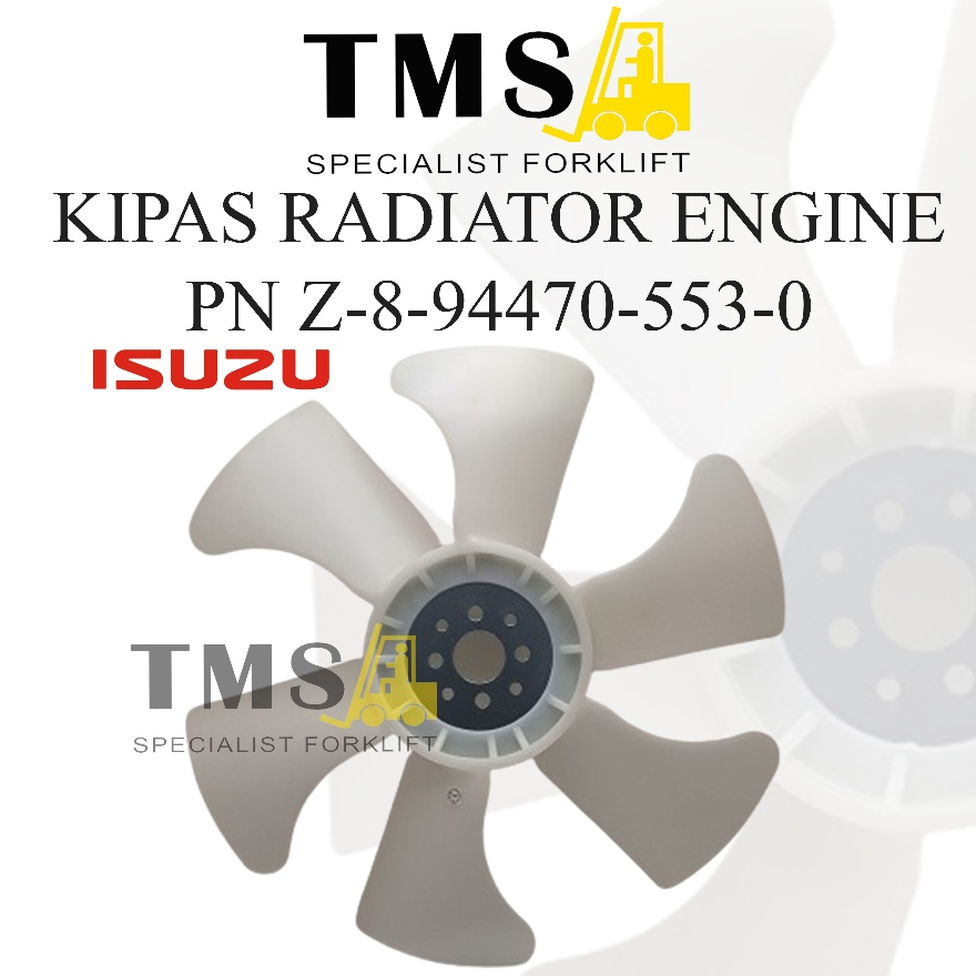 Kipas Radiator Fan Isuzu Engine Z-8-94470-553-0