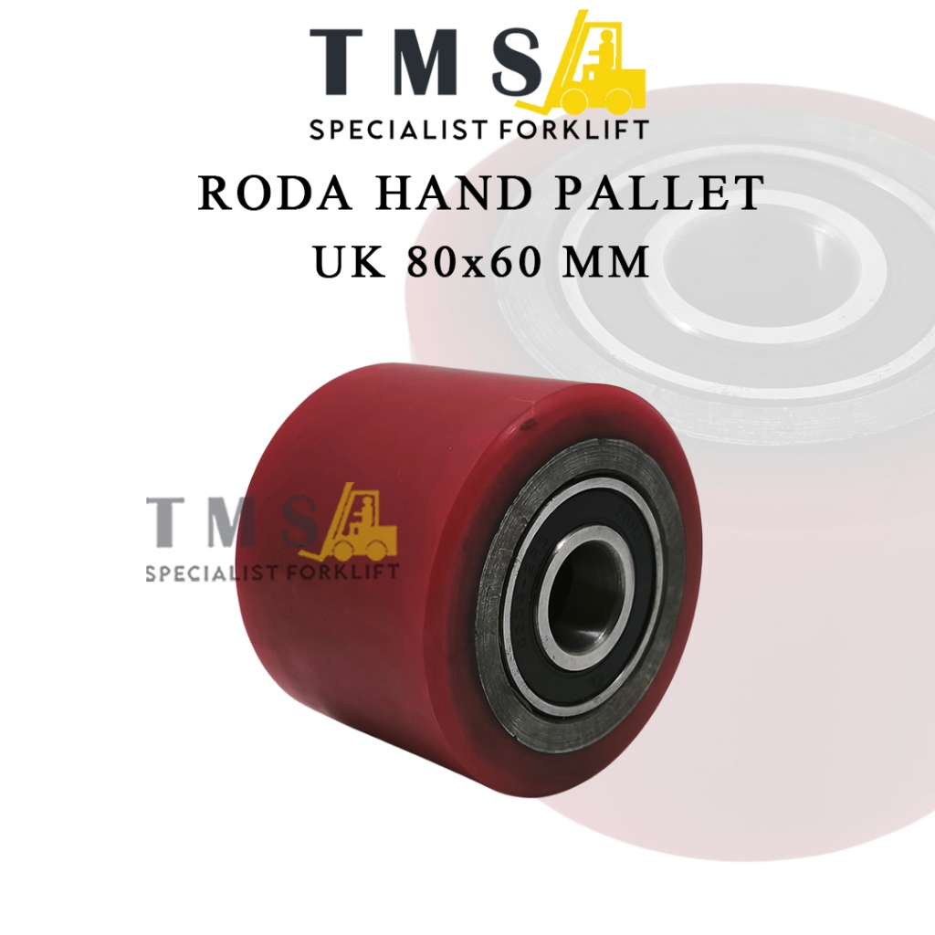 Roda Hand Pallet 80x60 Load Wheel Heavy Duty - Gambar 2