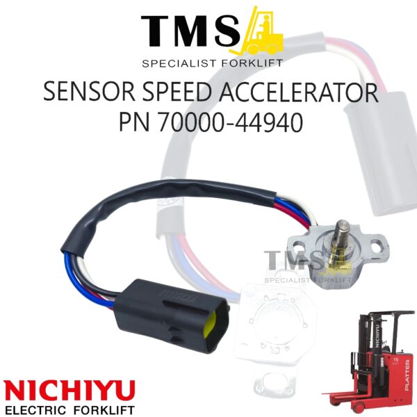 Part Number 70000-44940 Speed Sensor Acceleration Forklift FBR15-30 QP-3HB-210-06
