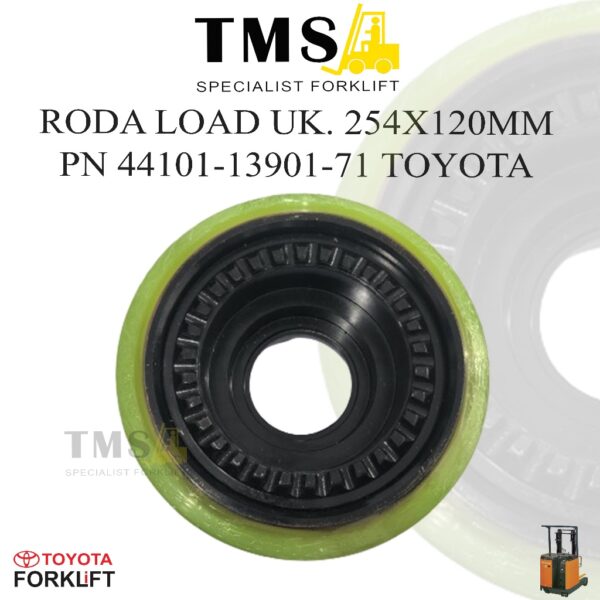 Roda Depan Load 44101-13901-71 Toyota 7FBR15-18 254x120 Reach Truck