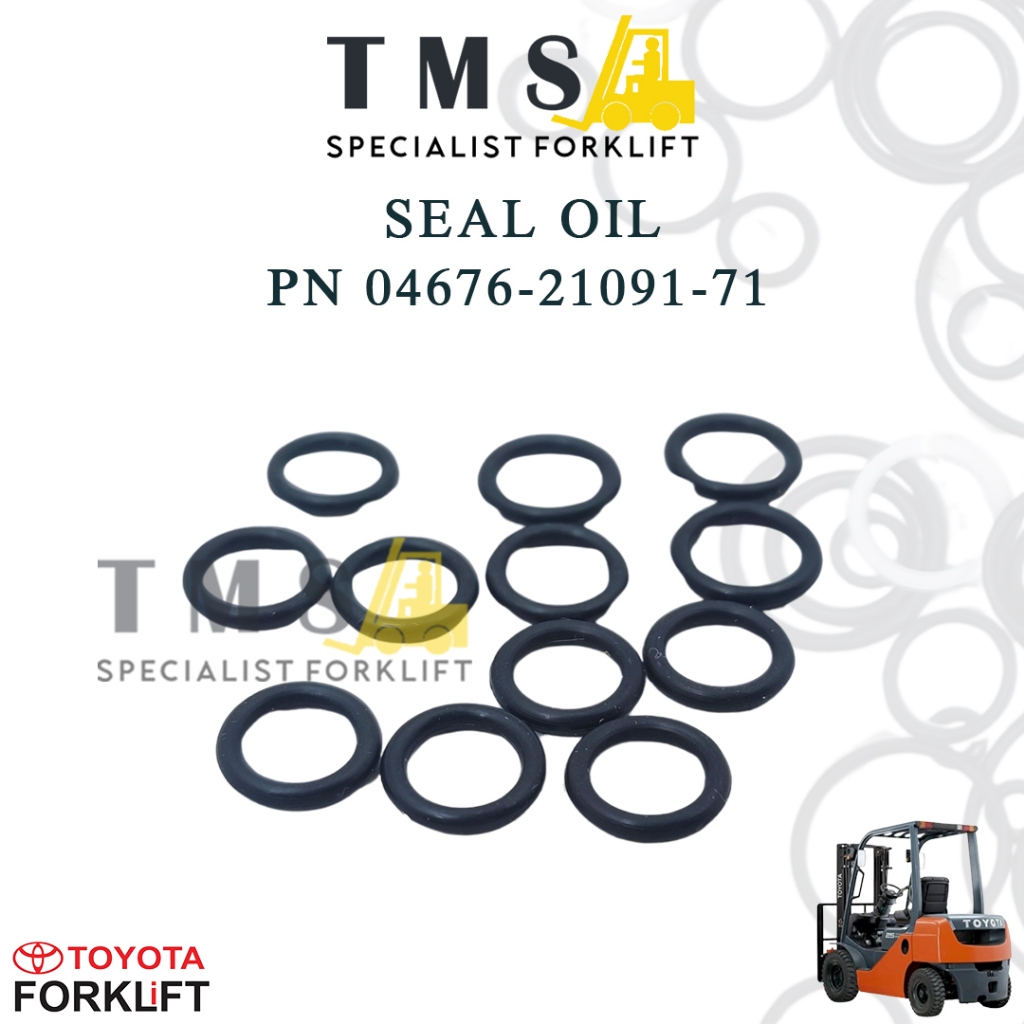 Seal Kit Oil Control Valve Forklift Toyota 7FD/8FD Part Number 04676-21091-71 Seal Kit - Gambar 4