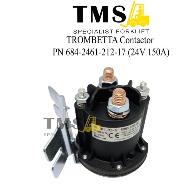TROMBETTA Contactor PN 684-2461-212-17 24V DC 150A for Pallet Truck