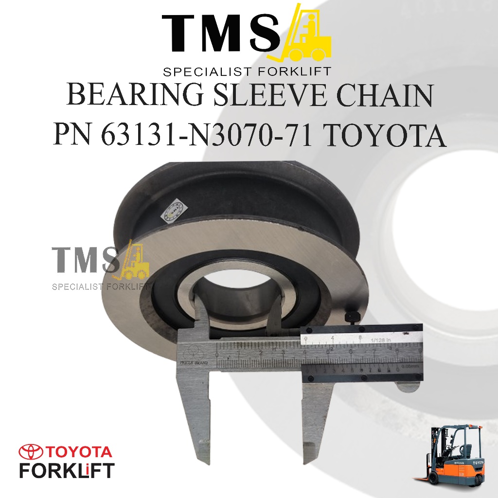 Bearing Sleeve Chain 8FD30 63131-N3070-71 Toyota Forklift - Gambar 3