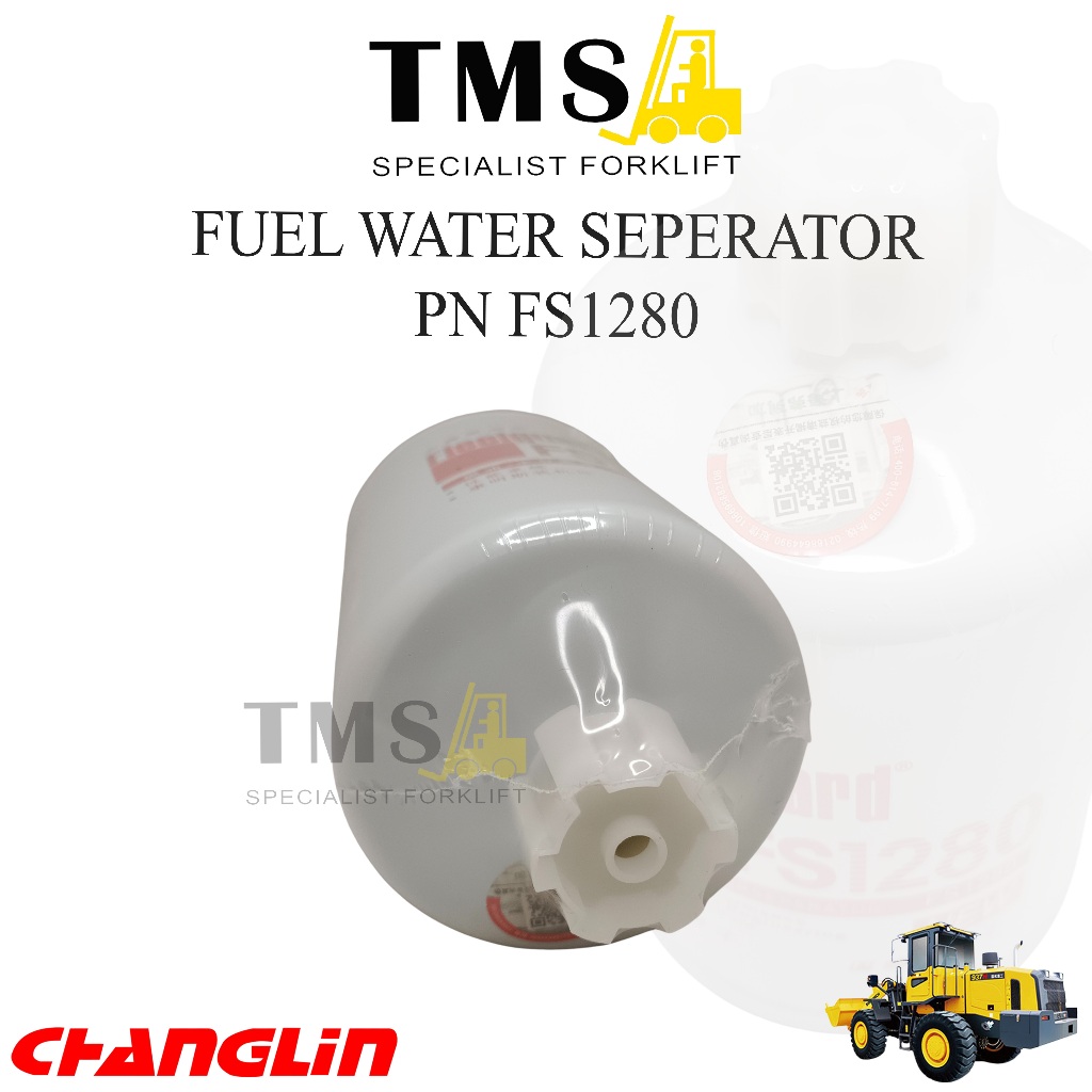 Filter Fleetguard FS1280 Fuel Water Separator Sparepart Alat Berat excavator - Gambar 4