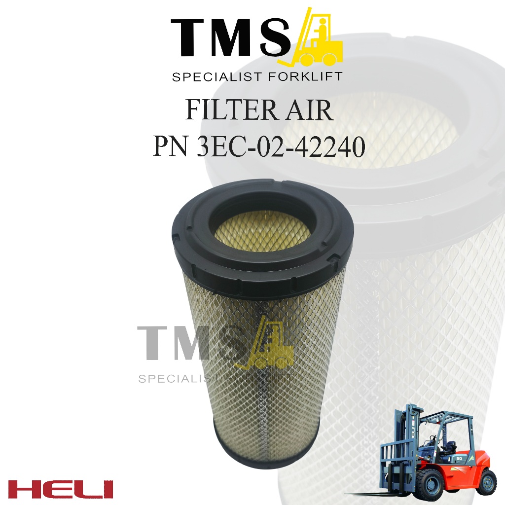 Filter Air Heli CPCD50 Part Number 3EC-02-42240 For Forklift