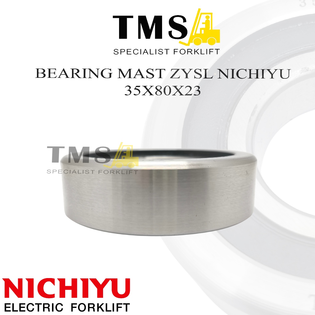 Forklift Mast Bearing 35x80x23 Nichiyu Roller Bearing Mast Roller - Gambar 4