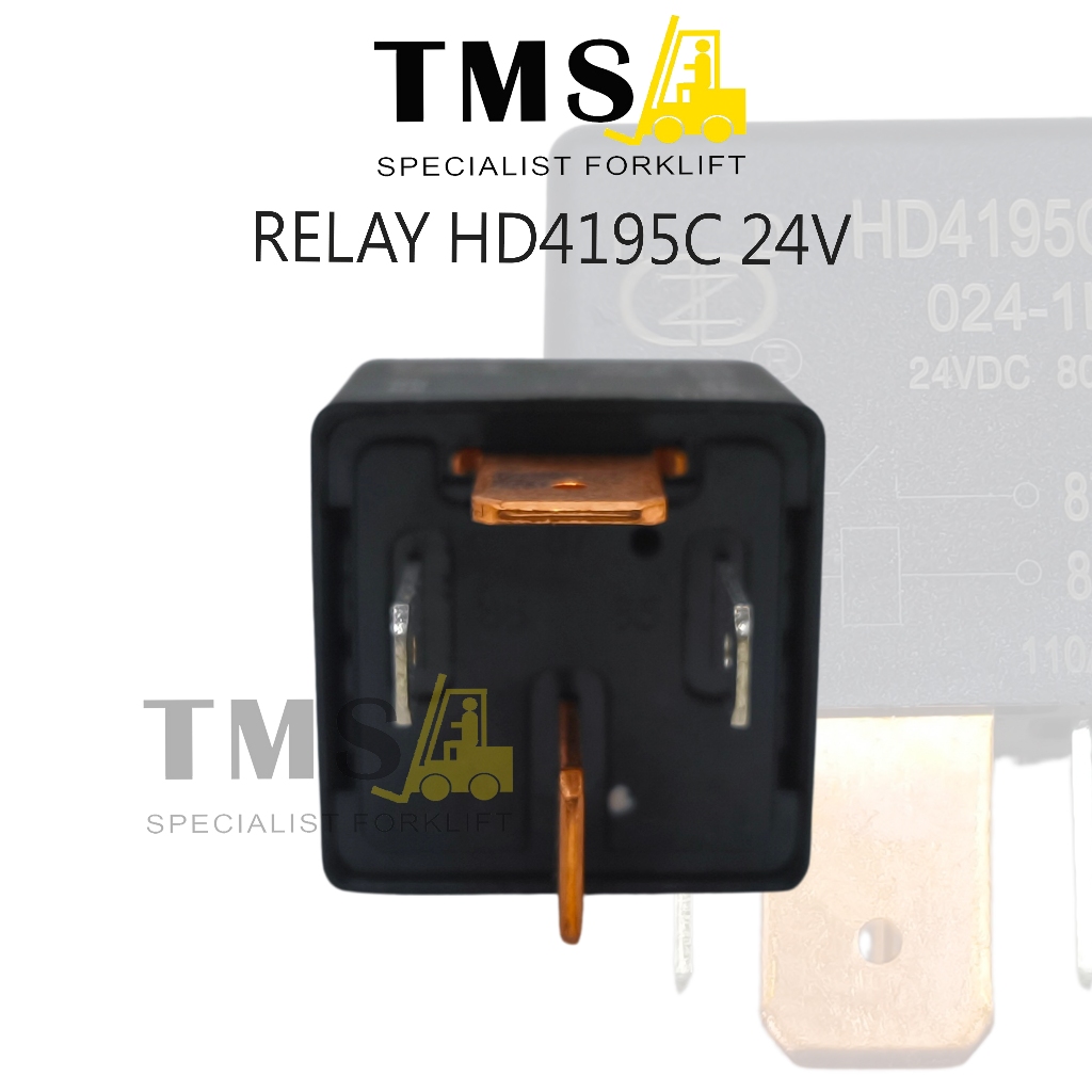 Relay HD4195C 24V DC Forklift | Relay 24 Volt 80 Amper Starter Lampu Forklift - Gambar 5