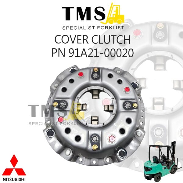 Cover Clutch 91A21-00020 Mitsubishi Forklift FD15 FD20 FD25 FD30 – Tutup Kopling Heavy Duty