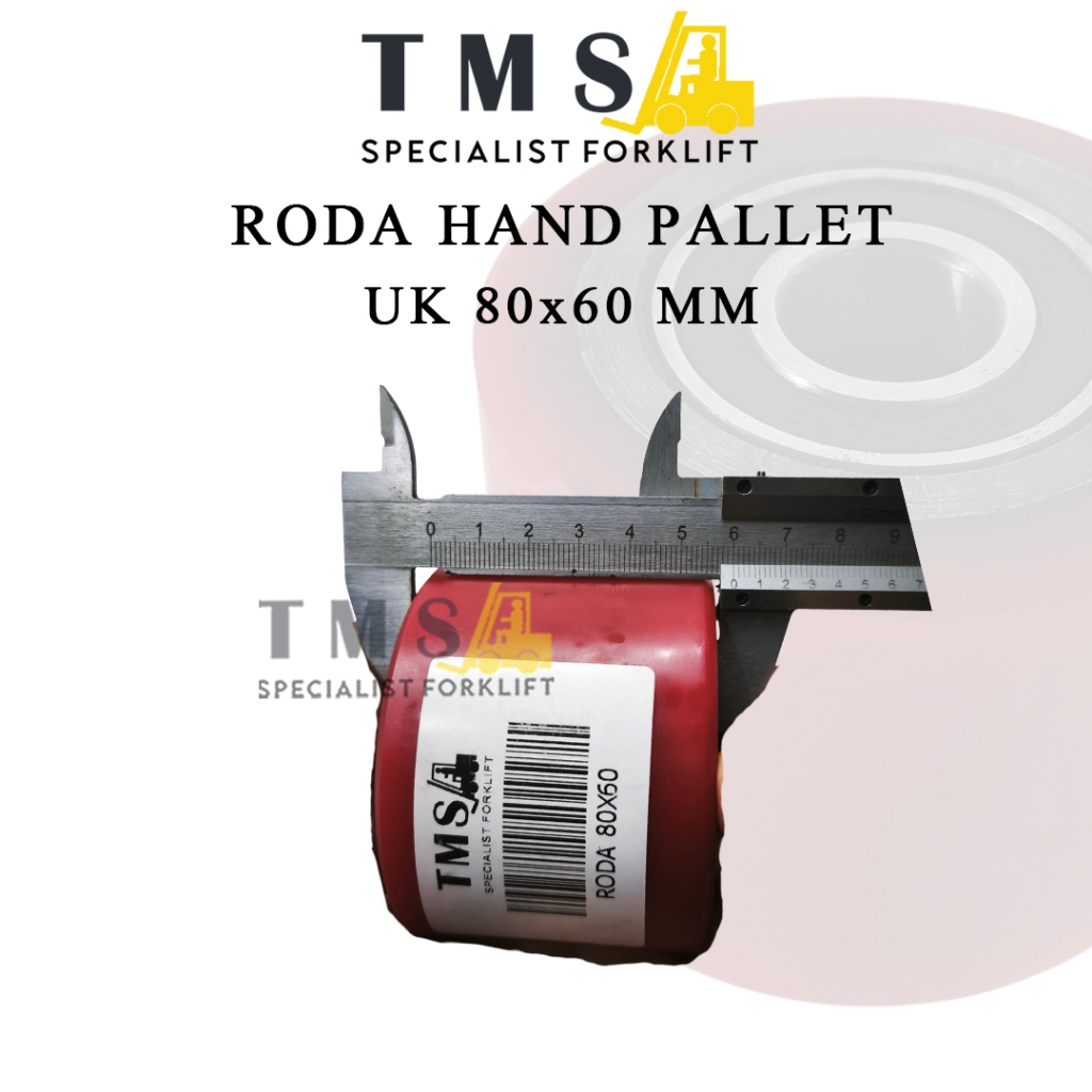 Roda Hand Pallet 80x60 Load Wheel Heavy Duty - Gambar 3