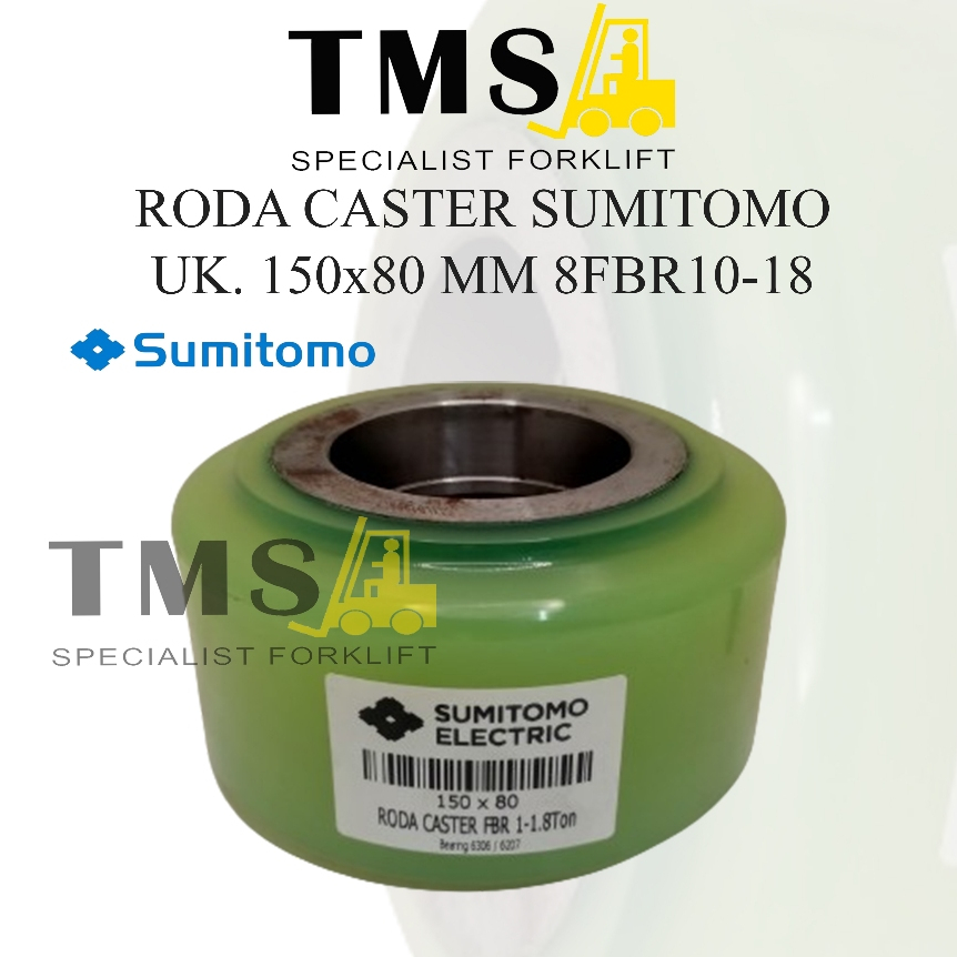 Roda Caster Wheel 150x80 mm Reachtruck SUMITOMO 8FBR10-18 Supporting