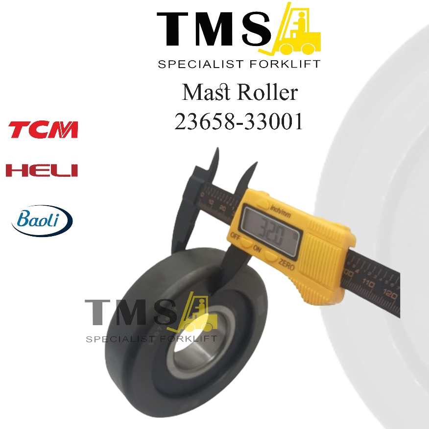 Mast Roller 23658-33001 TCM FD20-30Z5 Heli H2000 CPCD20-35 Baoli - Gambar 4