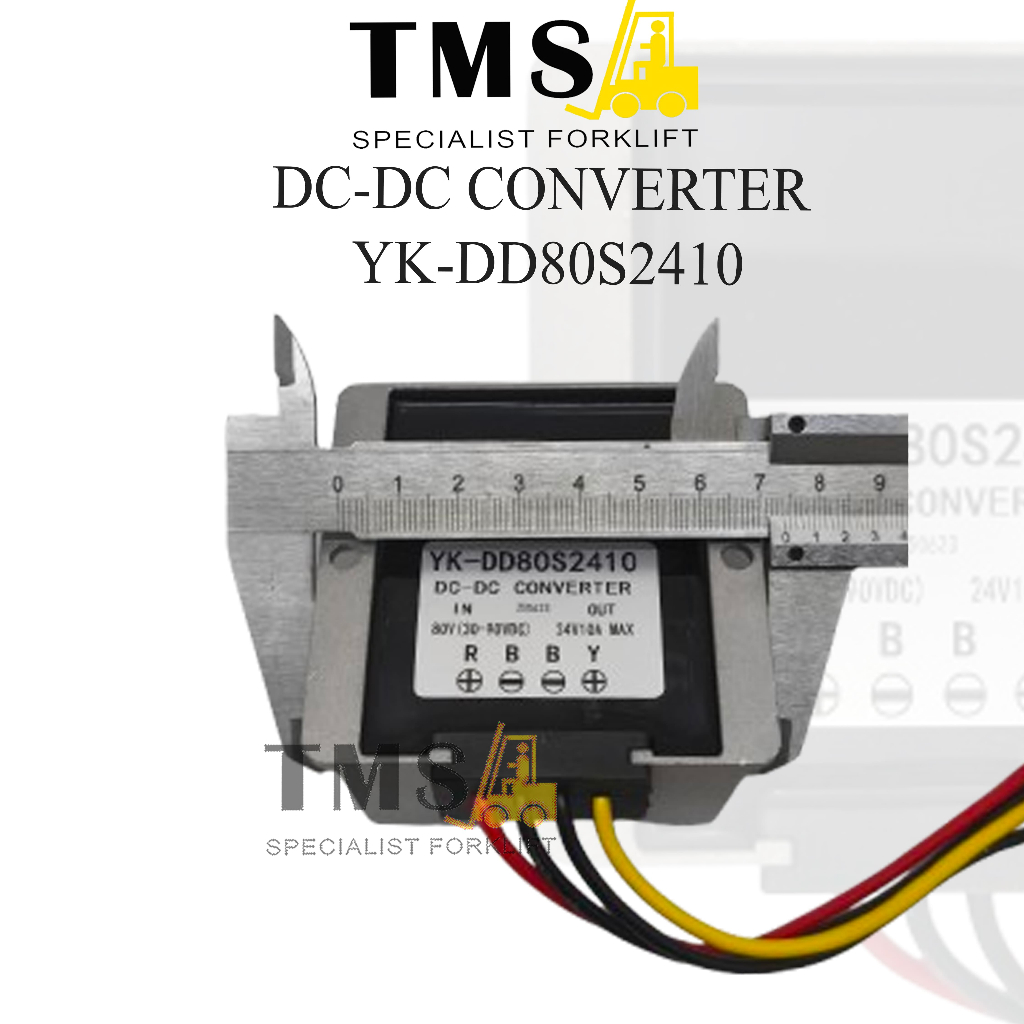 Dc Converter 80V to 24V 10A Converters YK-DD80S2410 DD80S2410 Forklift Konverter Listrik DC - Gambar 6