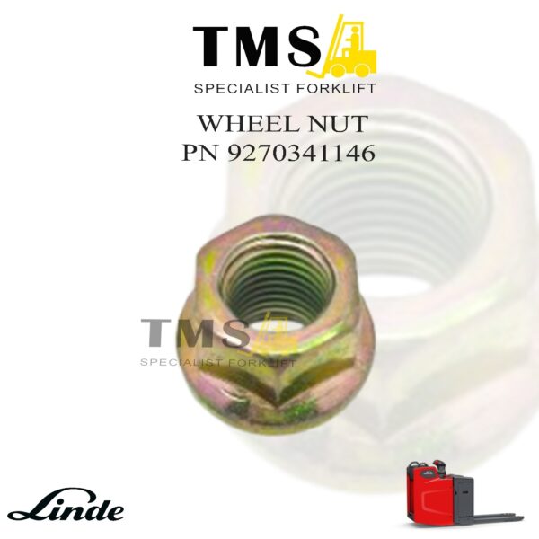 Wheel NUT Roda Forklift LINDE 9270341146 M12 Pallet Mover T20 Pallet Truck Baut