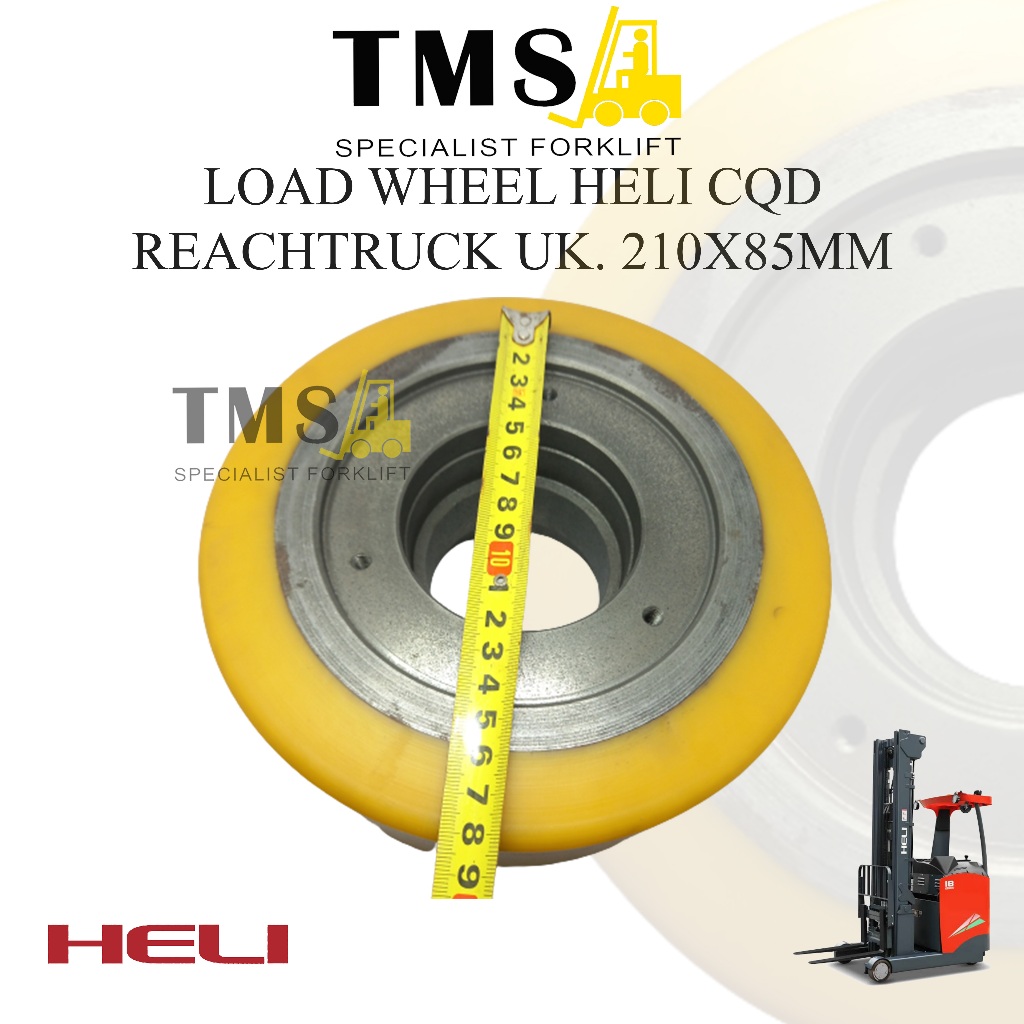 Roda Reachtruck 210x85mm Load Wheel HELI CQD Electric Forklift - Gambar 3