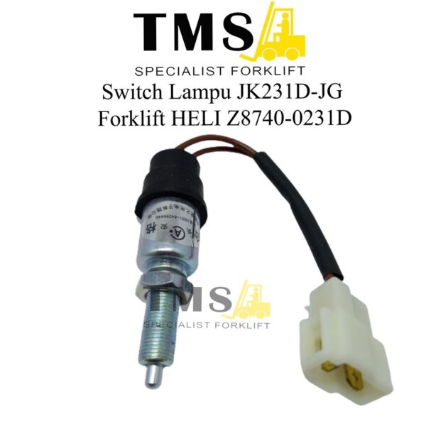 Brake Light Switch JK231D-JG Switch Lampu Forklift HELI Z8740-0231D