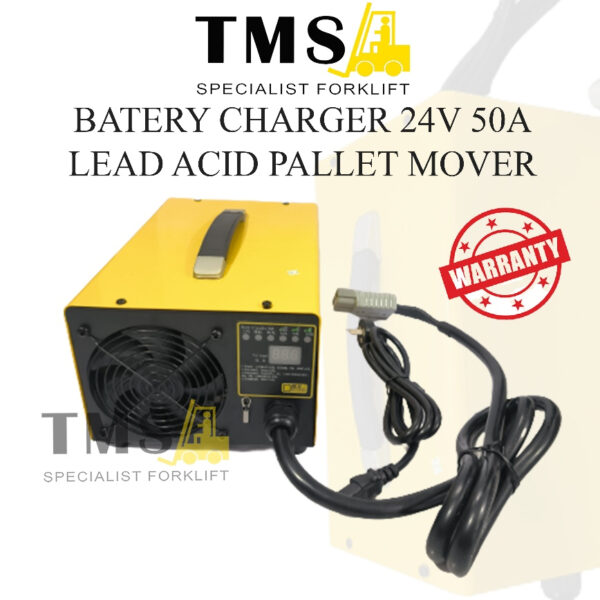 Charger Forklift Pallet Mover 24V 50A Lead Acid Casan Forklift Battery