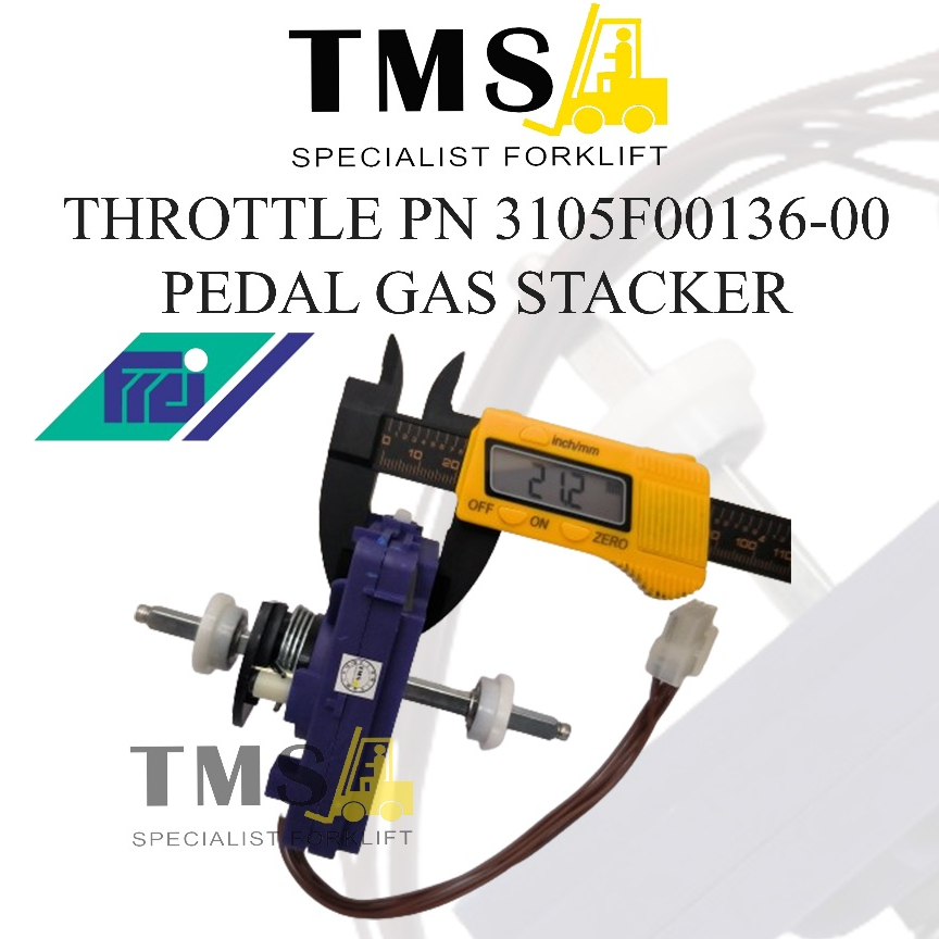 Throttle 3105F00136-00 Accelerator Pallet Stacker Pedal Gas Stacker Forklift - Gambar 5